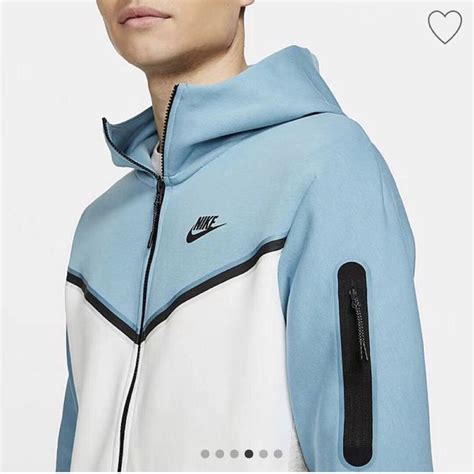 blau weiß nike tech fleece|Nike tech fleece.